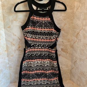 tribal print dress